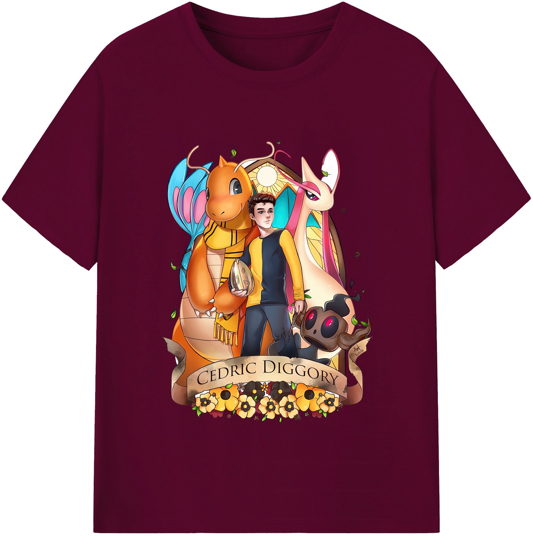 Harry Potter ハリー・ポッターシリーズ レディースカジュアルプリントTシャツ（綿100％）